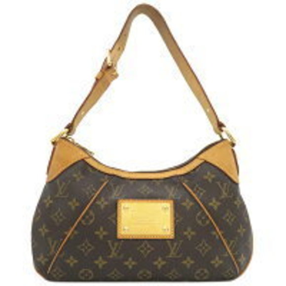 Louis Vuitton Thames Monogram Shoulder Bag Brown Handbag - Picture 1 of 9